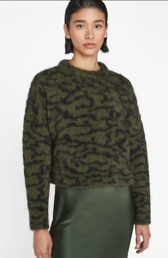 Abstract Jacquard Crew