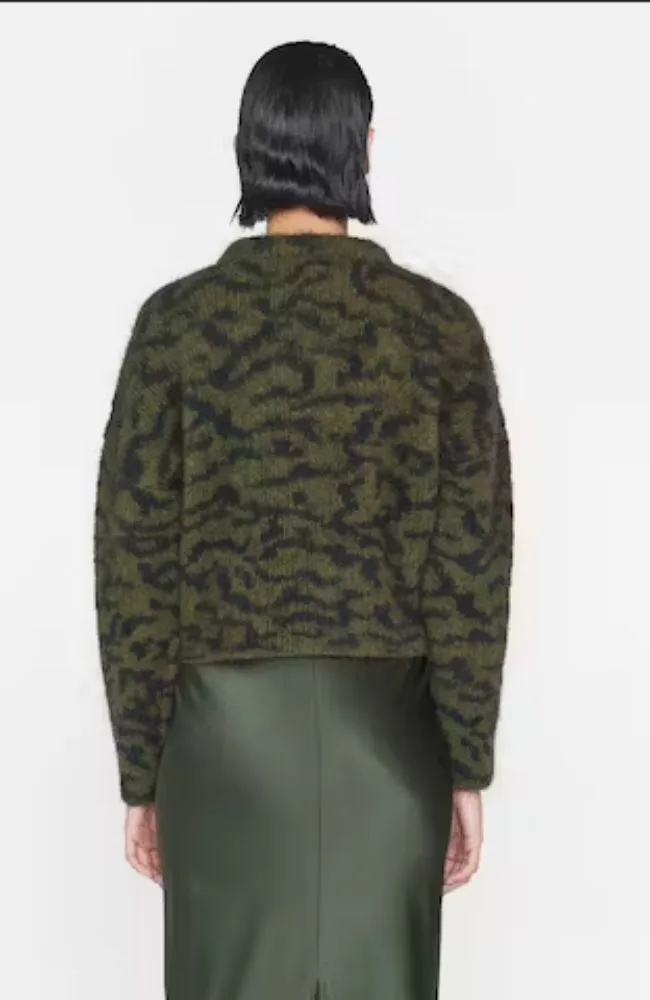 Abstract Jacquard Crew