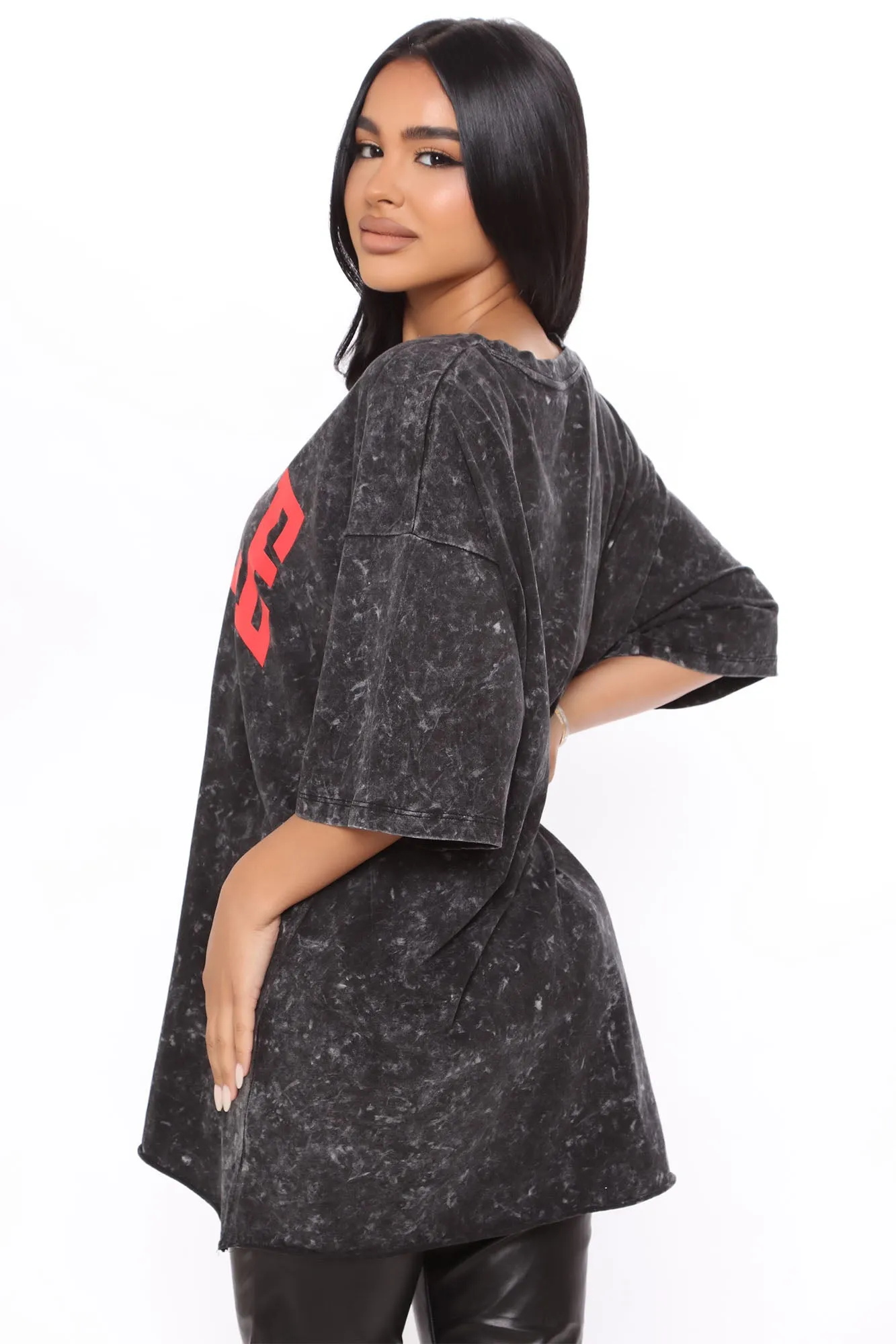 All Different Hustles Washed Tee - Black Wash