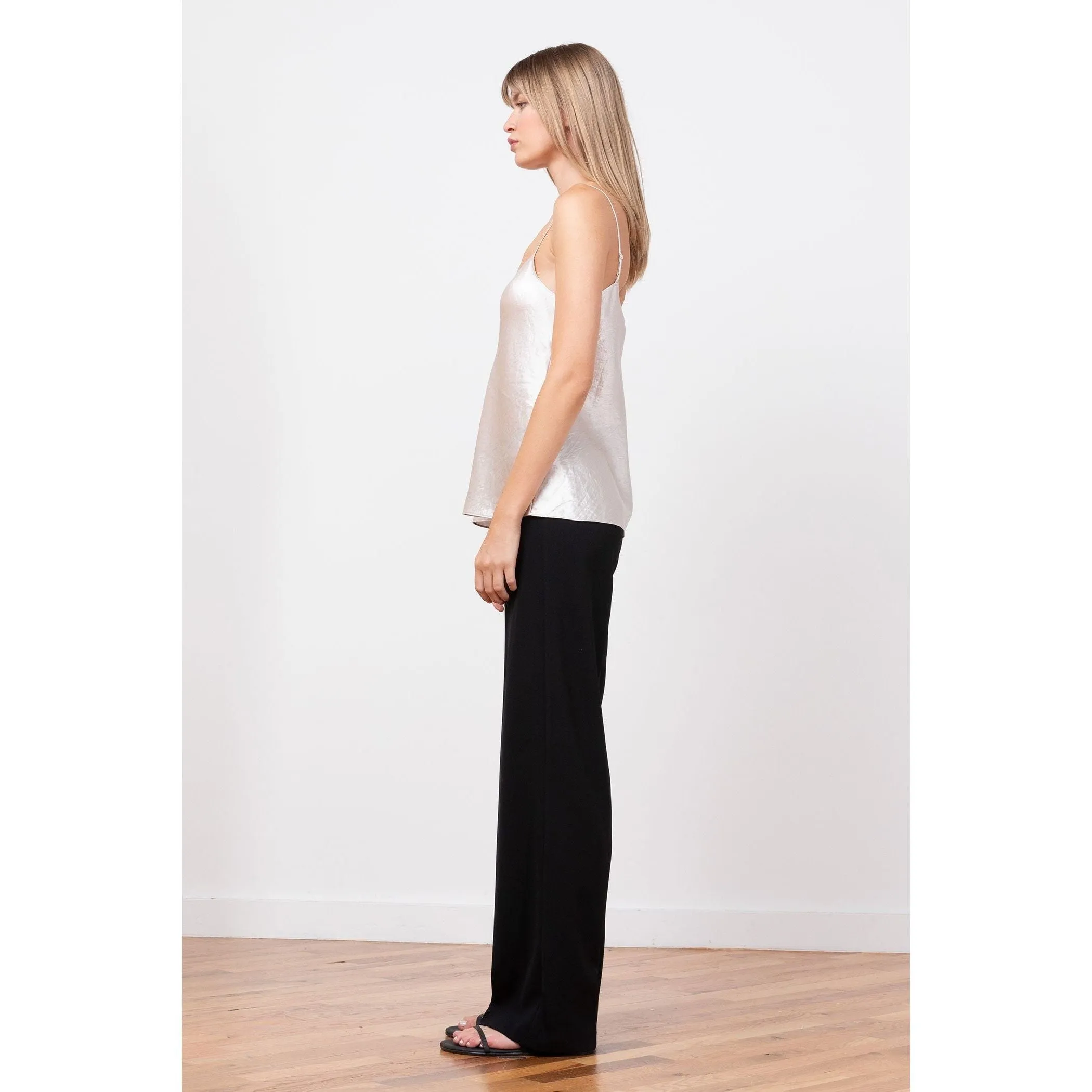 Avenue Montaigne Flavia Pants Crepe Black