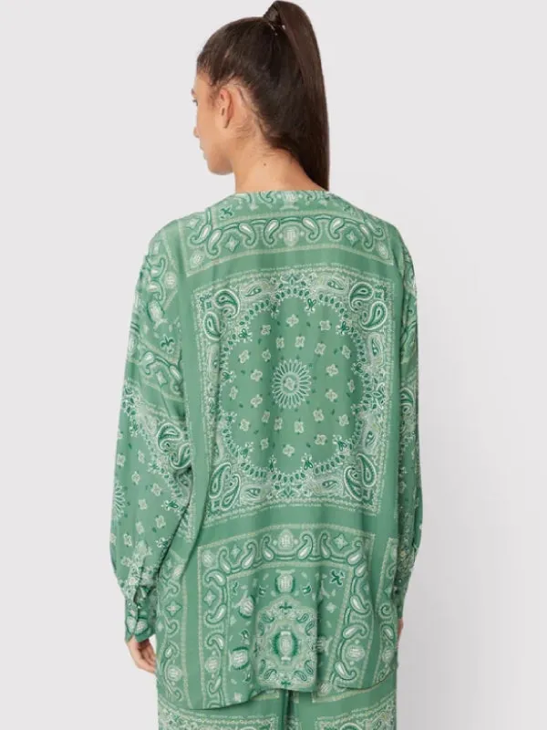 Bandana Vis Relaxed Blouse Ls