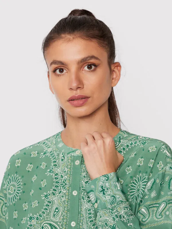Bandana Vis Relaxed Blouse Ls