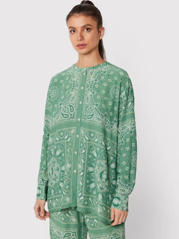 Bandana Vis Relaxed Blouse Ls