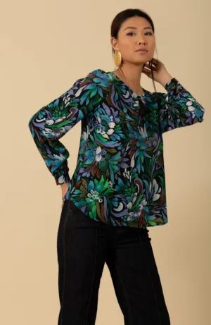 Charleigh LS V Neck Top
