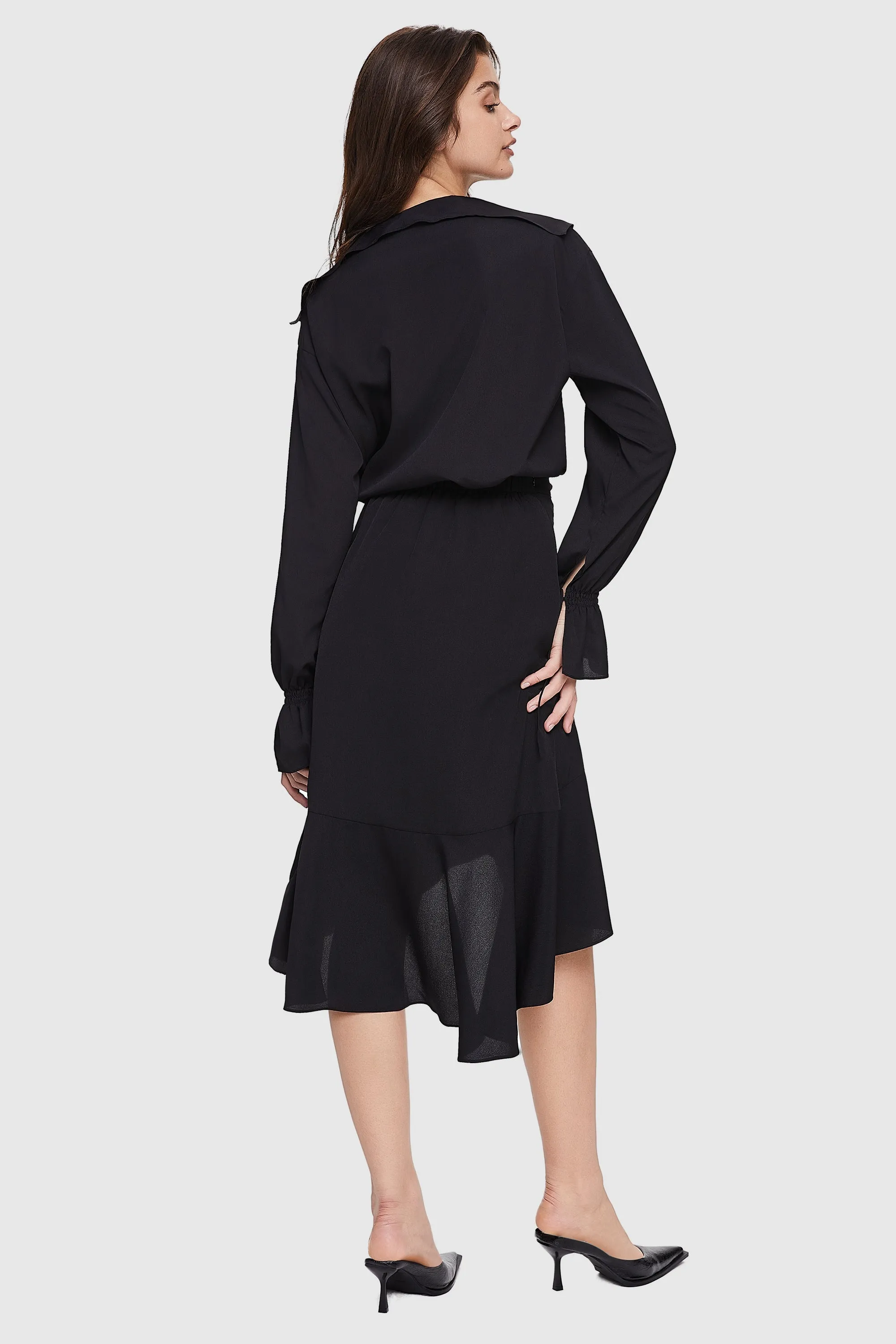 Chiffon Midi Skirt