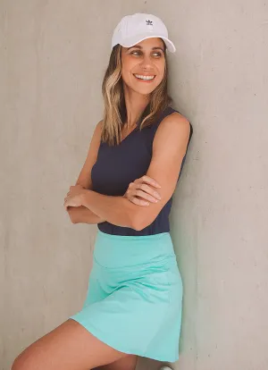 DJ High-Rise Skirt  (Azul Mar)