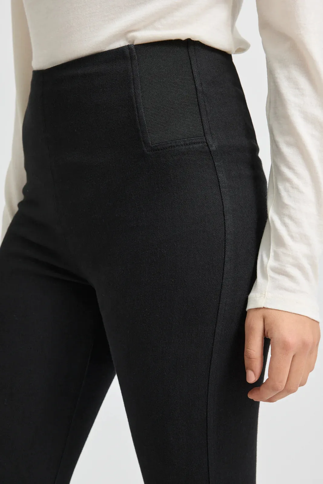 Elastic Waist Jean | Black