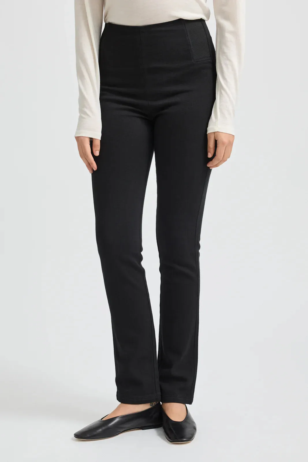 Elastic Waist Jean | Black
