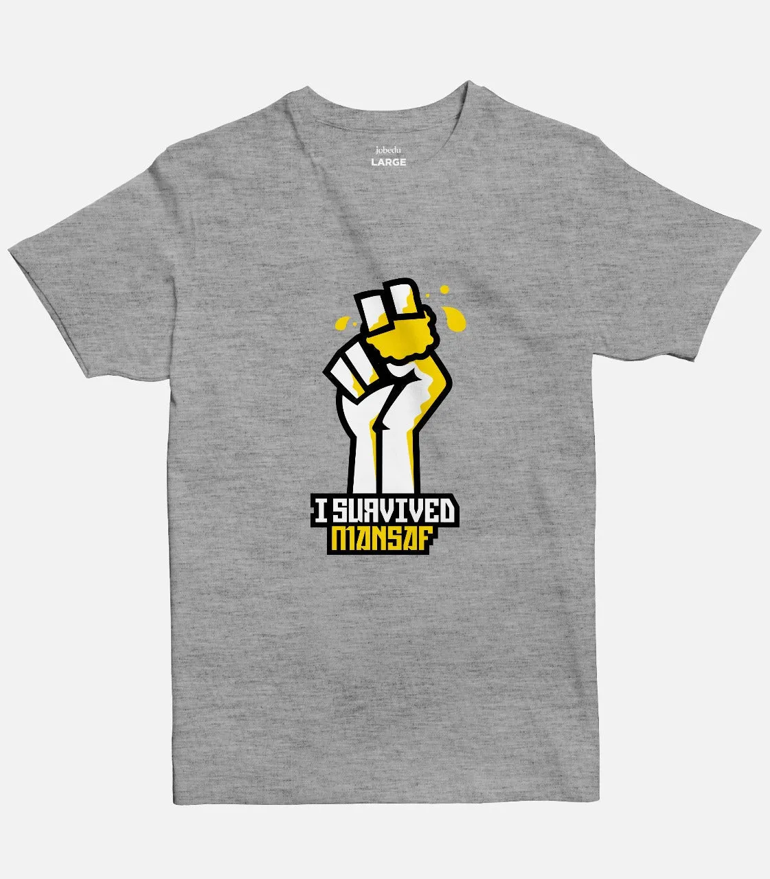 I Survived Mansaf  |  Basic Cut T-shirt