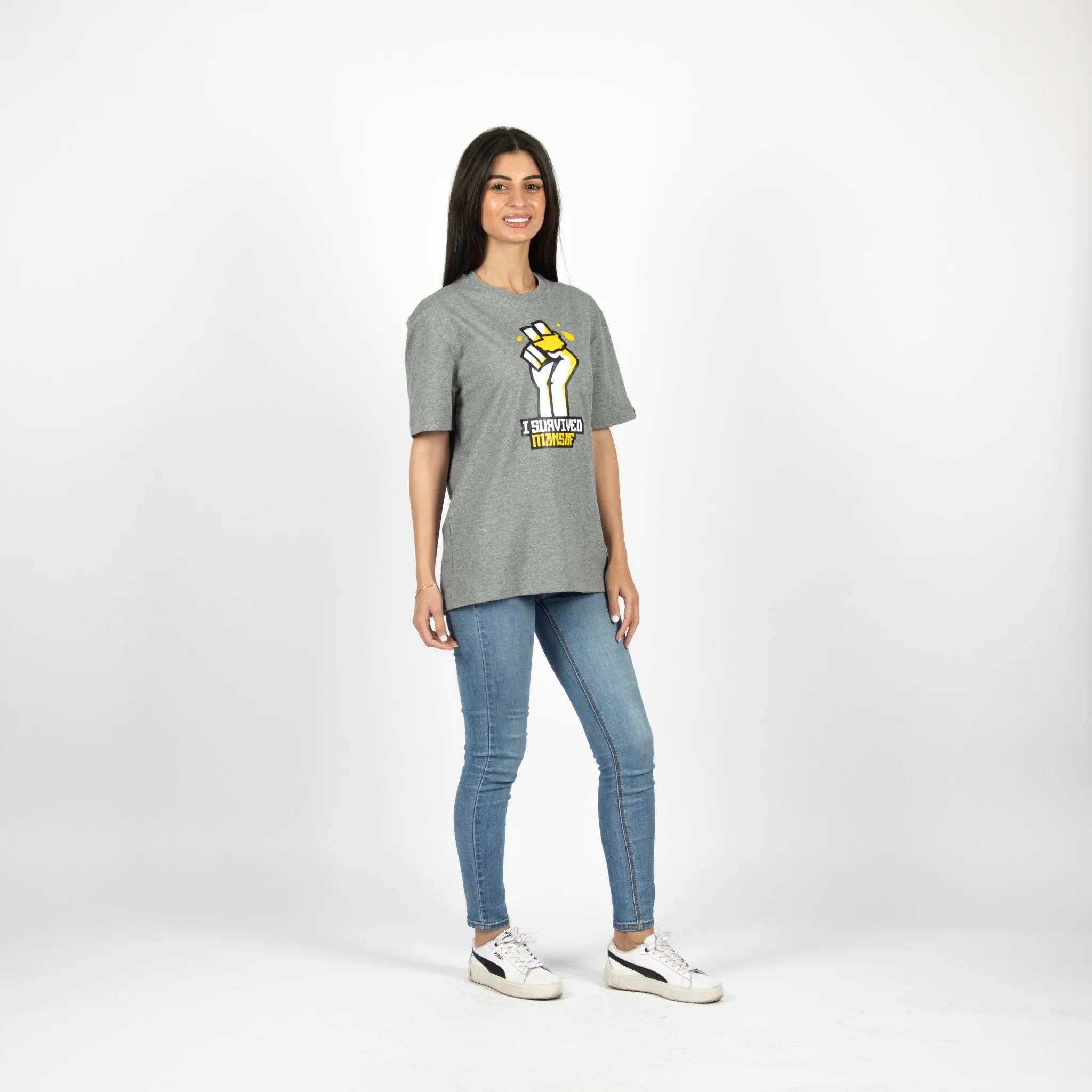 I Survived Mansaf  |  Basic Cut T-shirt
