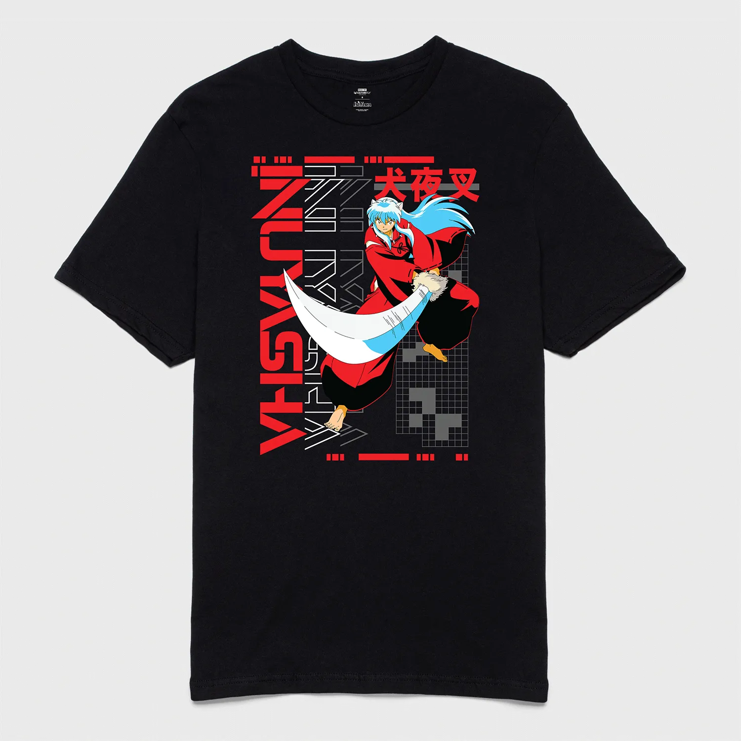 Inuyasha - Inuyasha Fight Pixel Tee