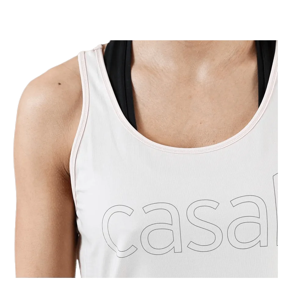 Logo Relaxed Tank Pink