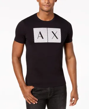 Men's foundation triangulation A|X Armani Exchange T-shirt, black