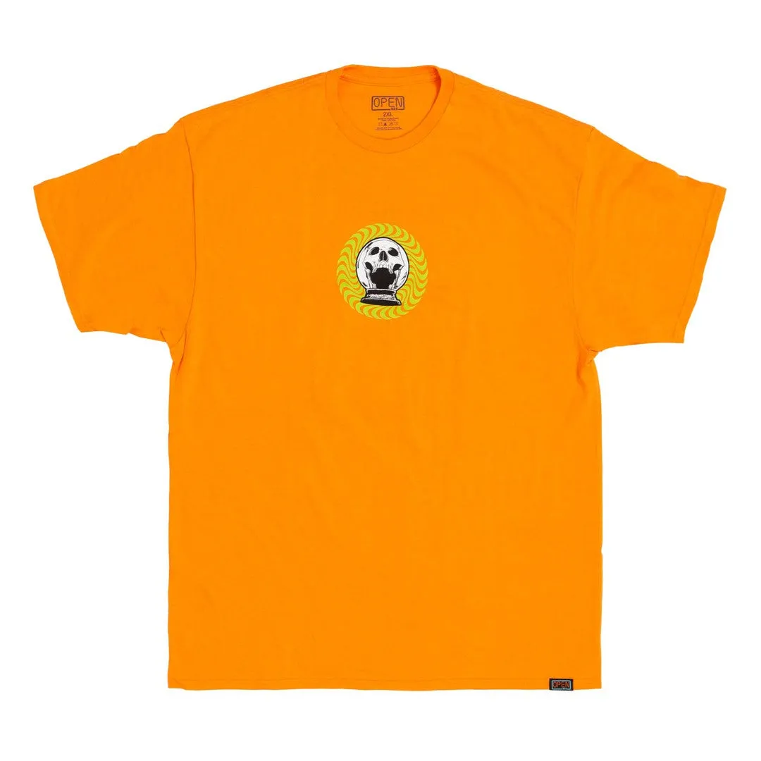 Psychedelic Palm Readers Tee Tangerine