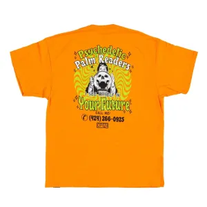 Psychedelic Palm Readers Tee Tangerine