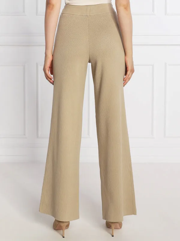 Soft Rib Wide Leg Pant