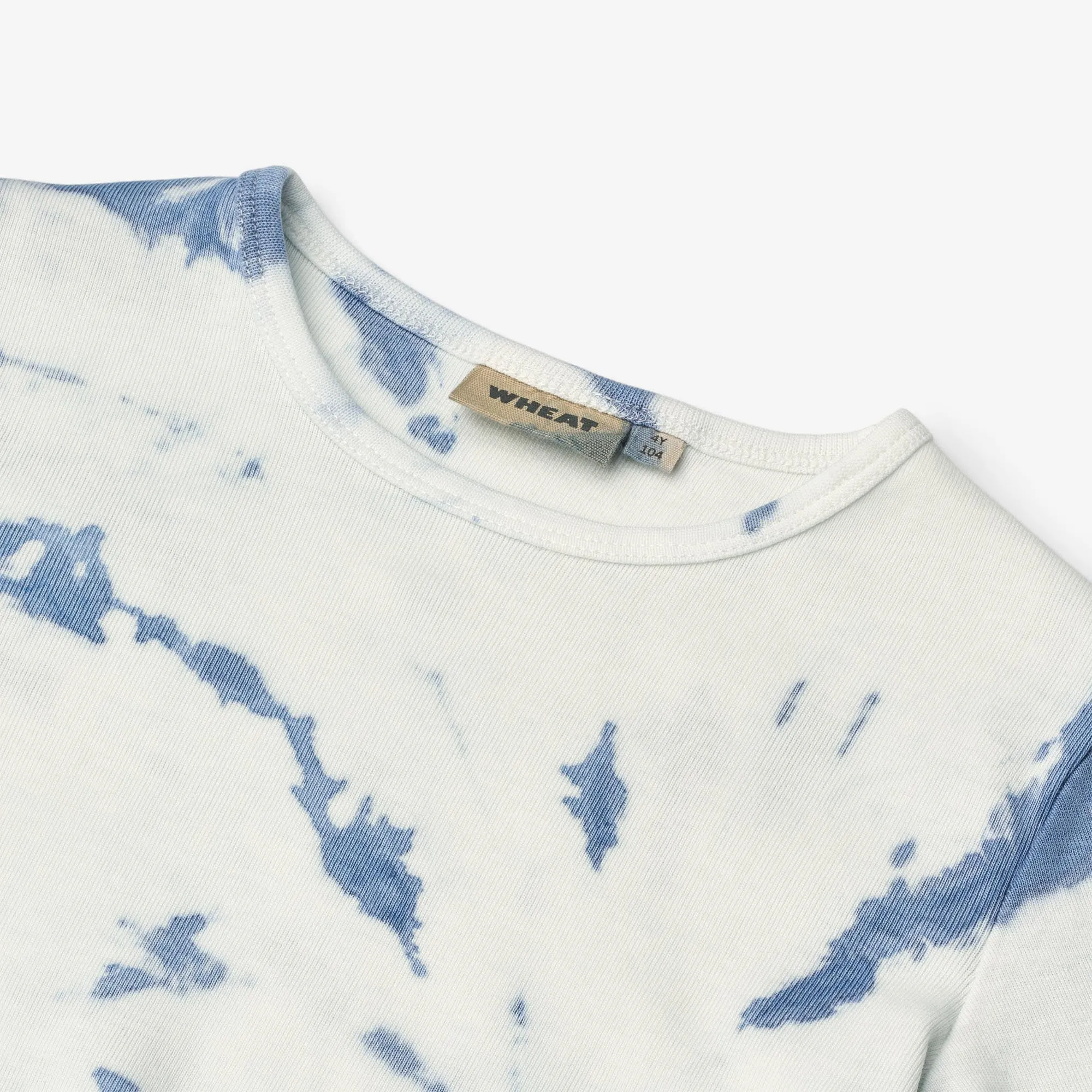 T-Shirt L/S Stig - blue tie dye