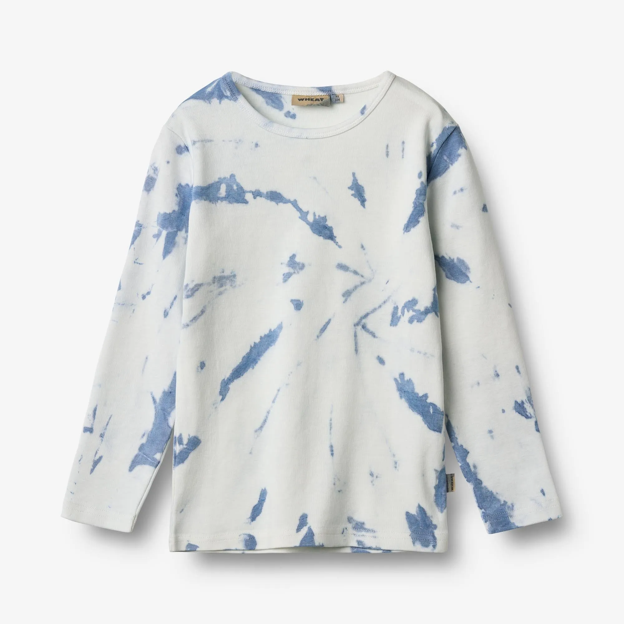 T-Shirt L/S Stig - blue tie dye